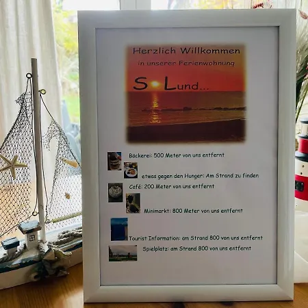 公寓 Solund - Sonne Im Herzen - Ruhige Und Sonnige Mit Terrasse Und Garten Nahe Und Ostsee Schönhagen